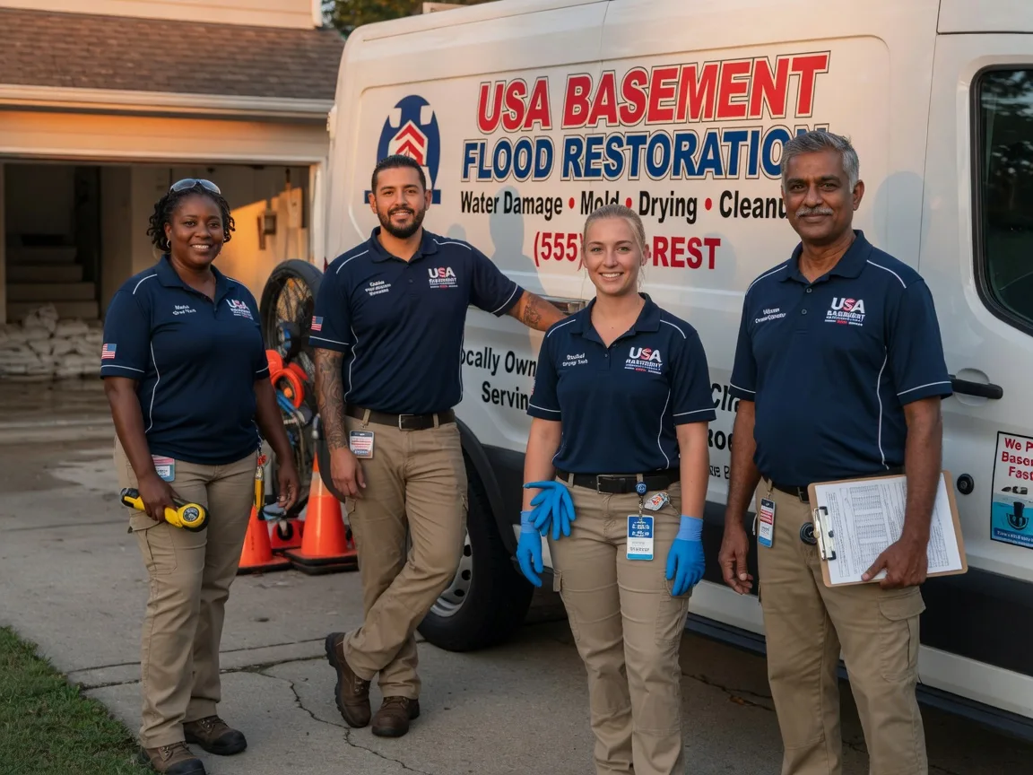 Basement Flood Cleanup company in Waterford, PA